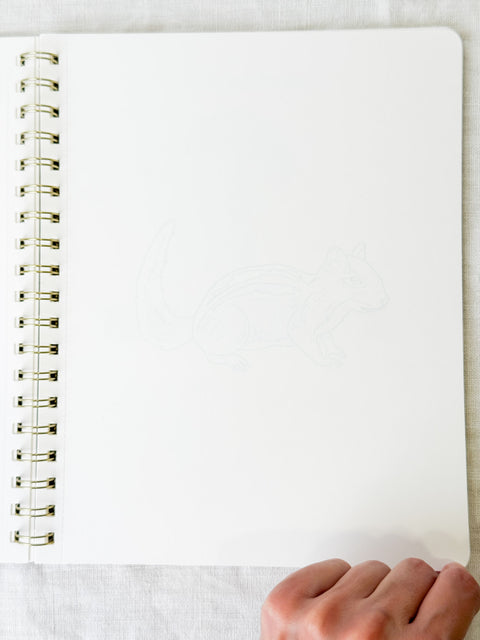 Paint book à la gouache Faune & flore
