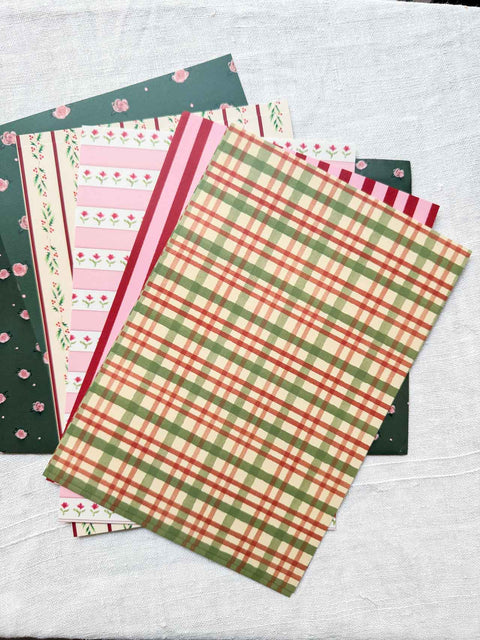 Jolis papier colorés x10