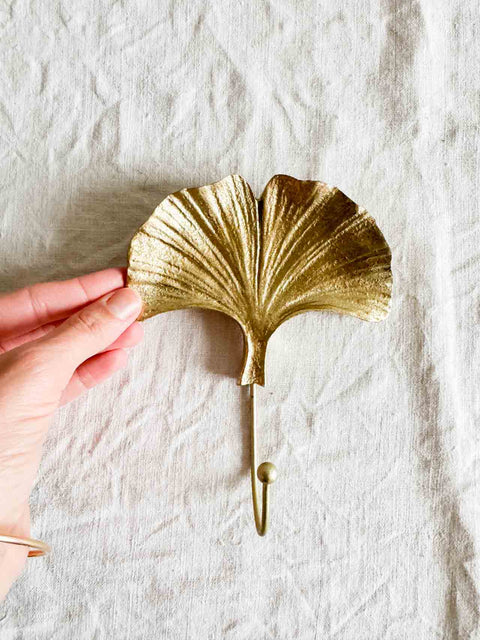 Crochet dorée - Ginkgo