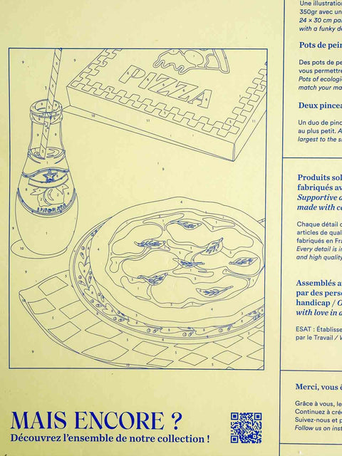 Peinture par numéro - Ciao napoli