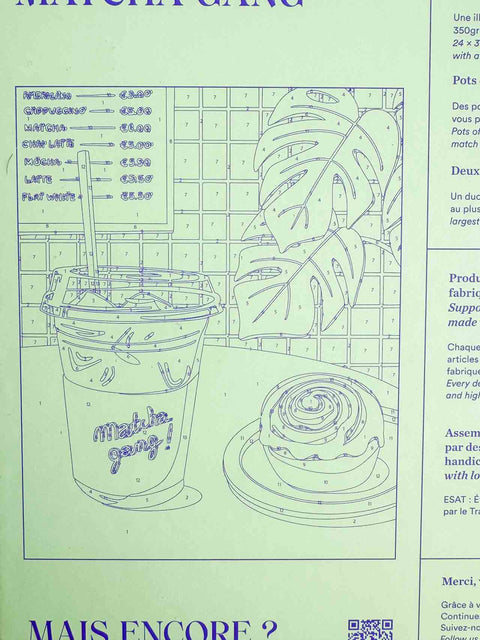 Peinture par numéro - Matcha gang