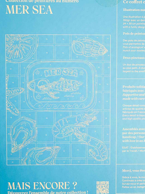 Peinture par numéro - Mer Sea