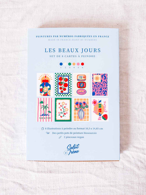 Peinture par numéros 8x Cartes