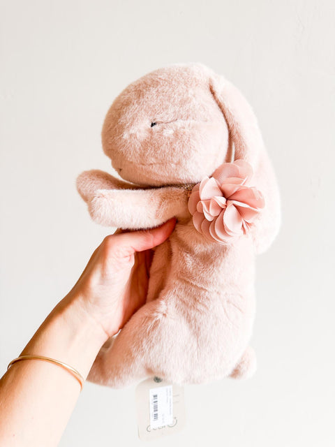 Peluche Bunny couché Rose
