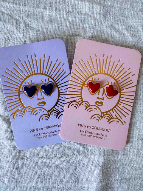 Pin's Sunshine Coeurs