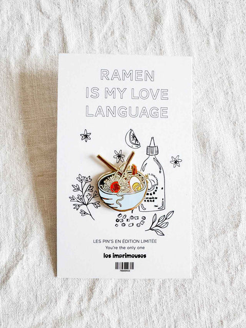 Pin's - Ramen is my love language