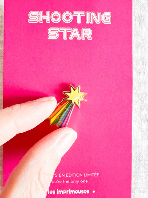 Pin's Shooting star