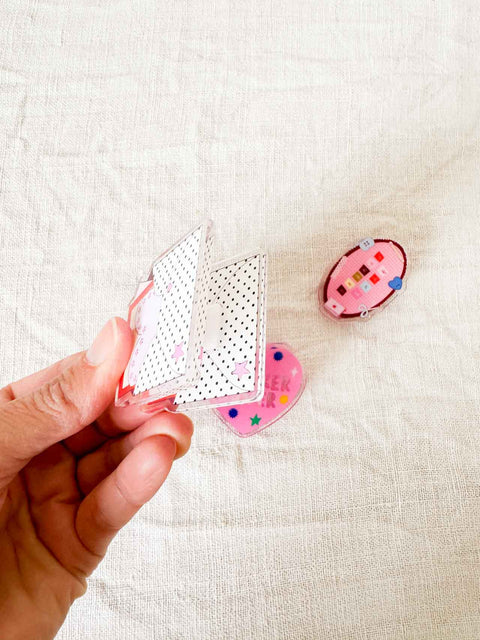 Pince pour carnet journaling