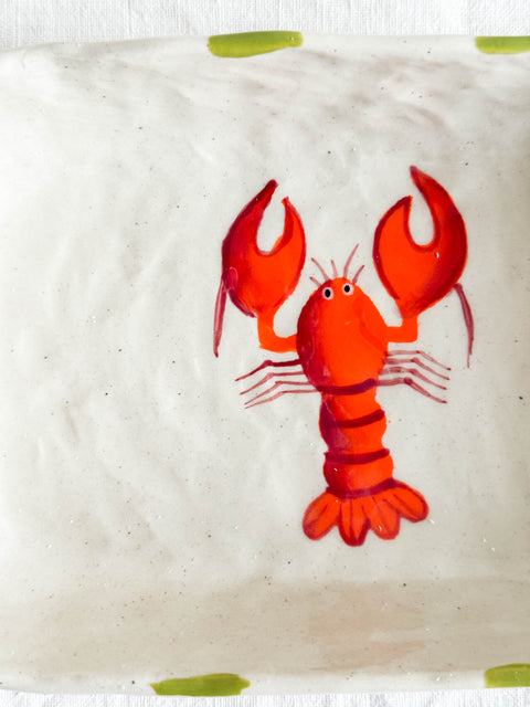 Plat en céramique - Homard