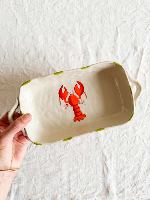 Plat en céramique - Homard