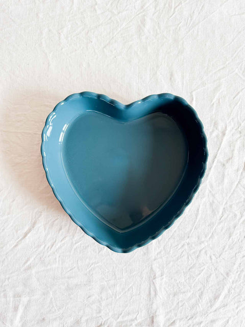 Plat Charlotte - Bleu Acier