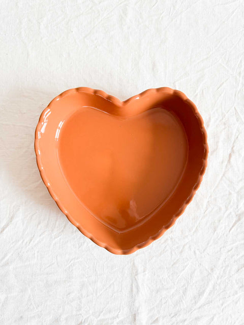 Plat Charlotte Coeur - Caramel