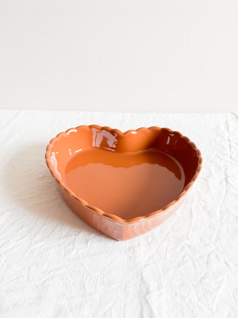 Plat Charlotte Coeur - Caramel