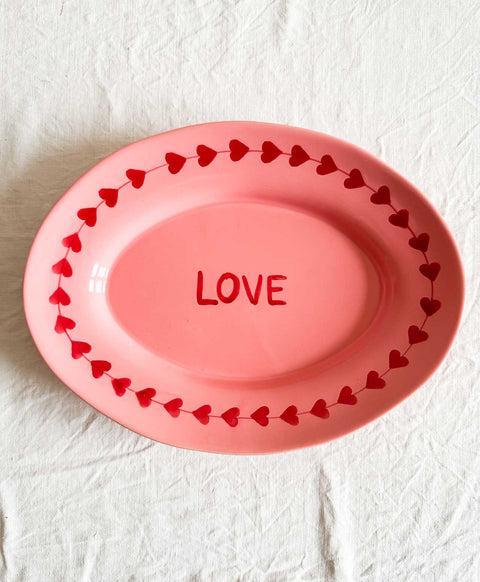 Plat Ovale GM Love