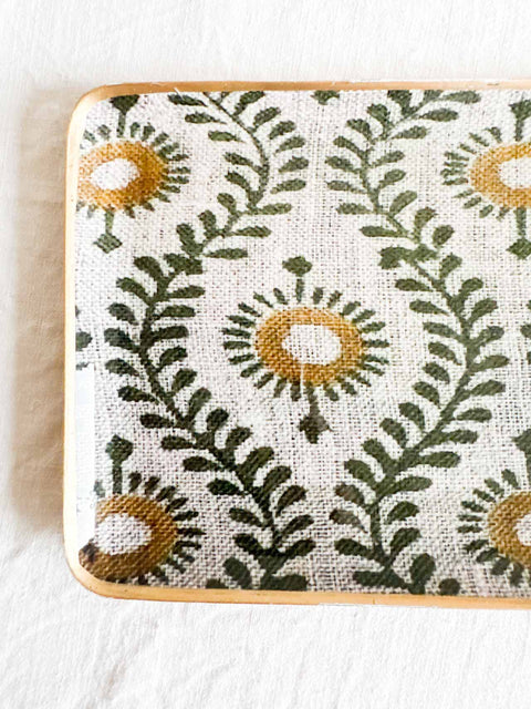 Plateau long Bangalore Vert Gris