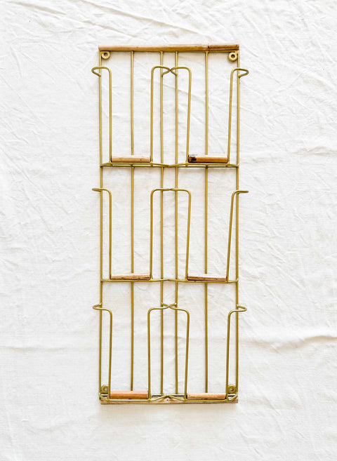 Porte carte Métal/Bois PM