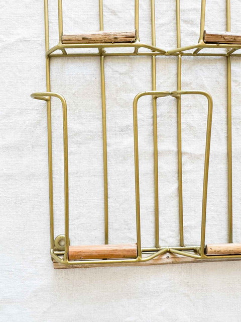 Porte carte Métal/Bois PM