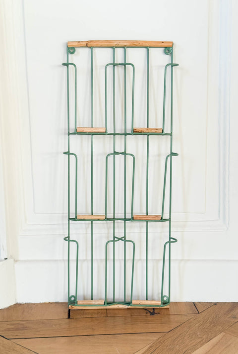 Porte carte métal Vert PM