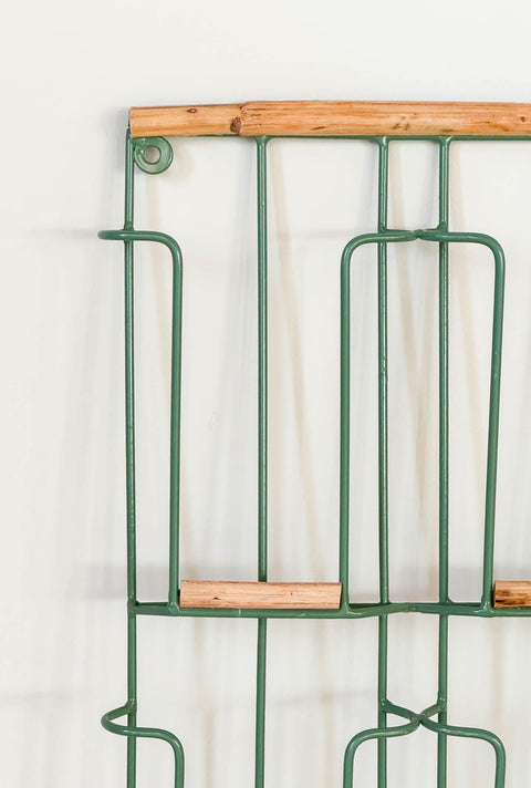 Porte carte métal Vert PM