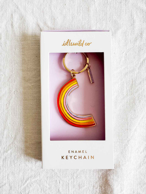 Porte clé Arc en ciel