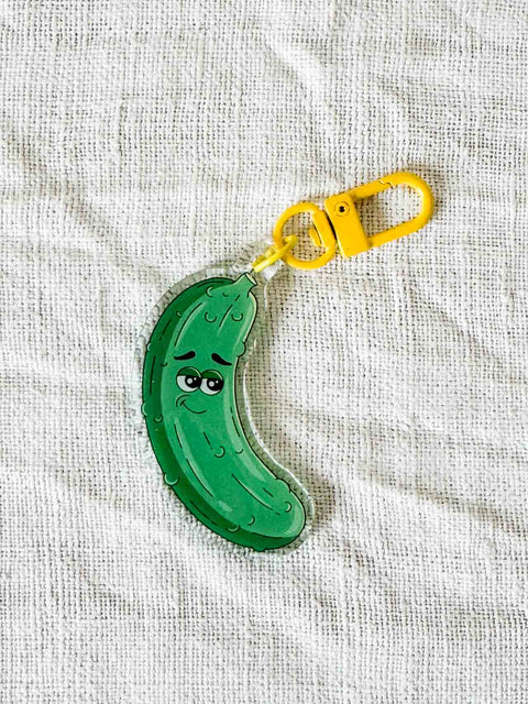 Porte cle époxy Cornichon