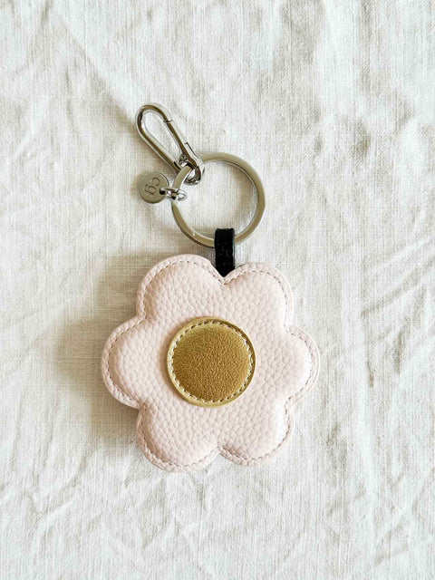 Porte clé - Fleur Rose