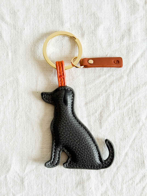 Porte clé - Chien Noir