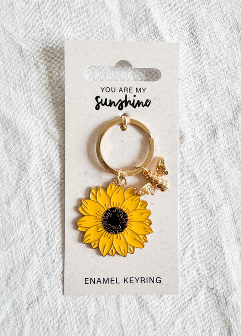 Porte clé Tournesol