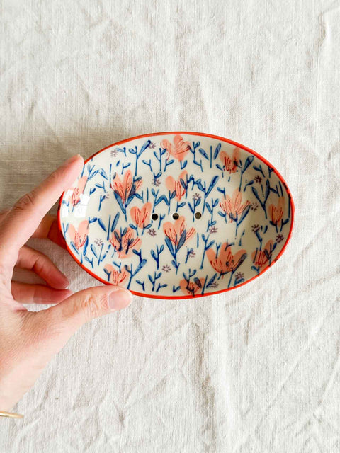 Porte savon - Douceur florale