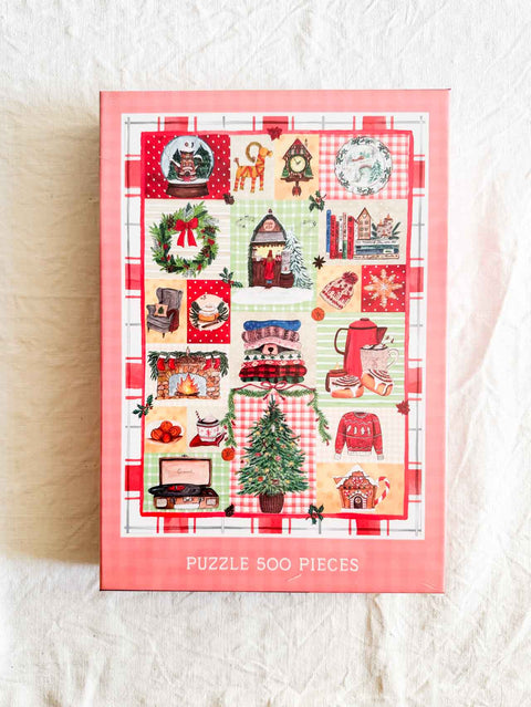 Puzzle 500p Les favoris de Noël
