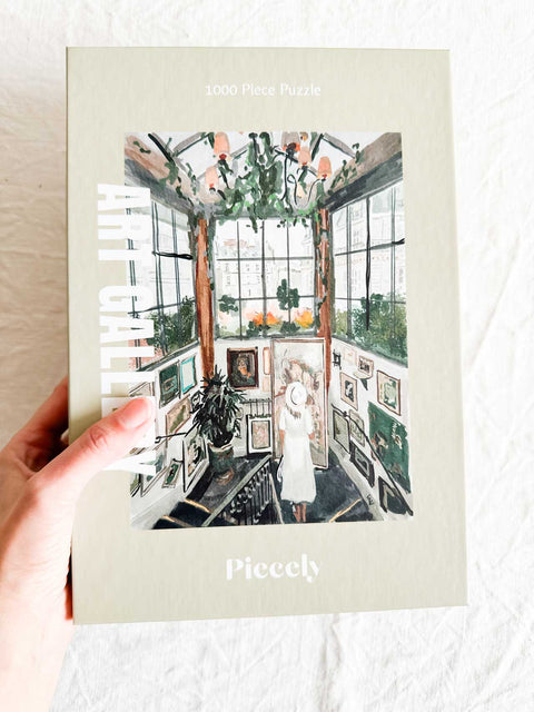 Puzzle 1000p - Art gallery