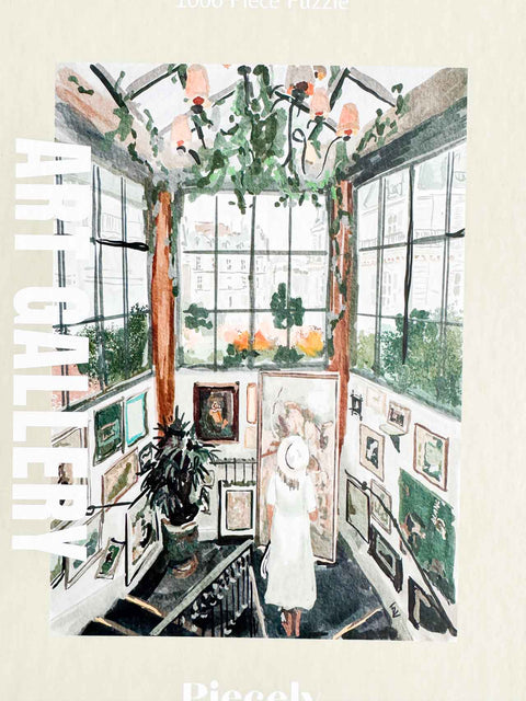 Puzzle 1000p - Art gallery