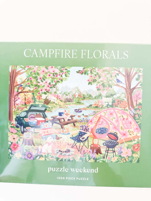 Puzzle 1000p Campfire florals