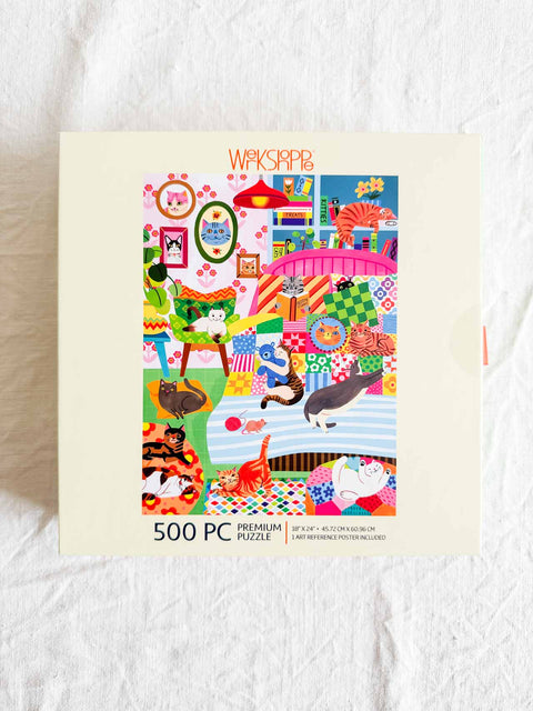 Puzzle 500p - Cat nap stories