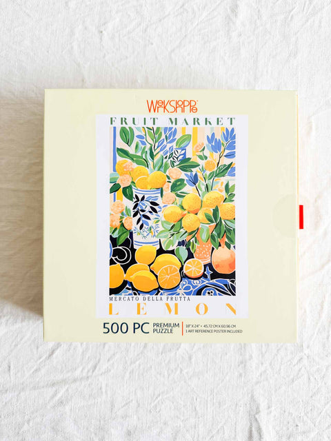 Puzzle 500p - Fruit market Lemon