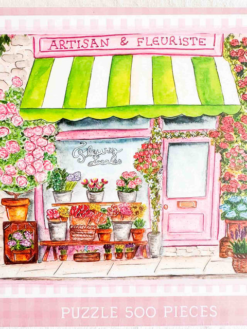Puzzle Chez le fleuriste 500p