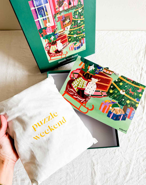 Puzzle 1000p - Furry & festive