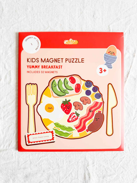 Puzzle Magnet - Yummy breakfast