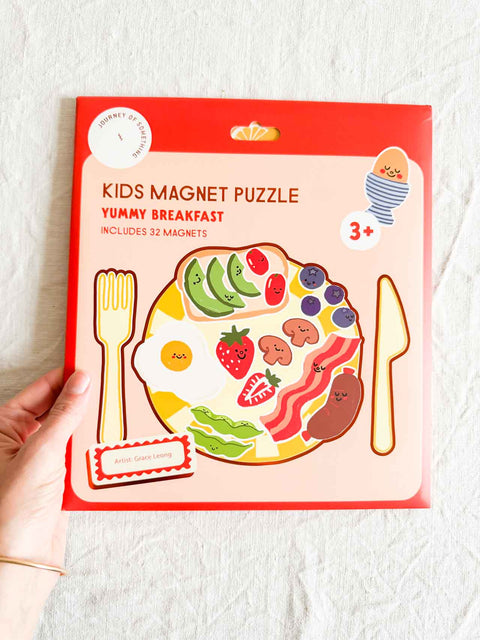 Puzzle Magnet - Yummy breakfast
