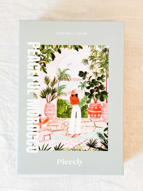 Puzzle 1000p Peaceful Morocco