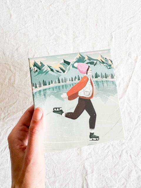 Puzzle 100p - Patinage