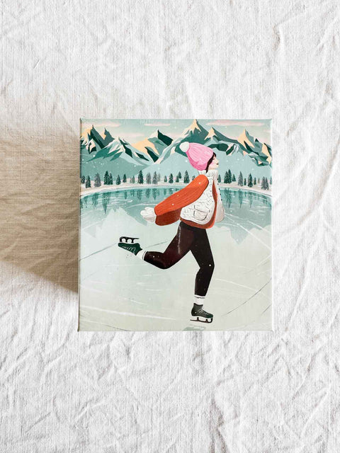 Puzzle 100p - Patinage