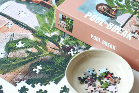 Puzzle Pool break 500p