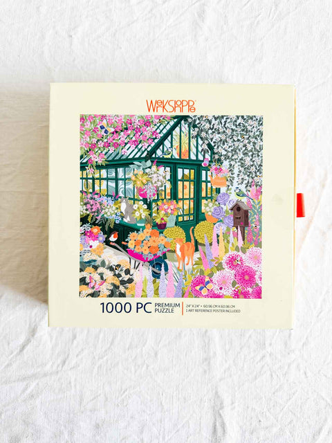 Puzzle 1000p - Spring greenhouse
