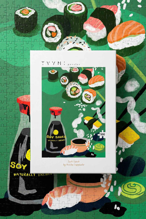 Puzzle Sushi lunch 500p