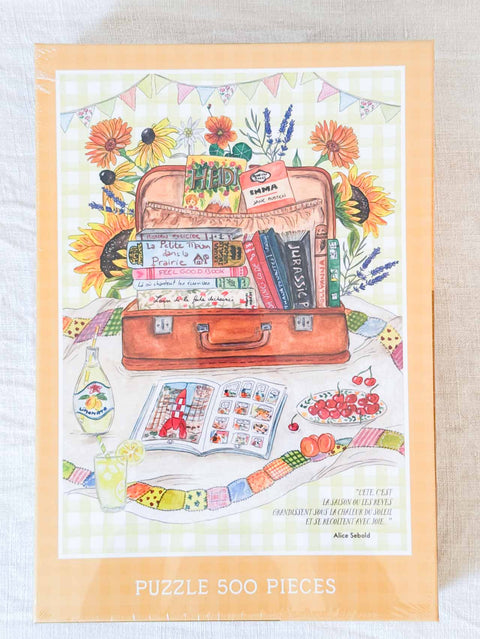 Puzzle 500p Lectures d'été