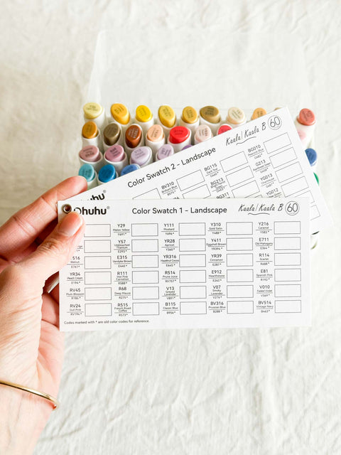 60 Feutres Kaala - Landscape Tones