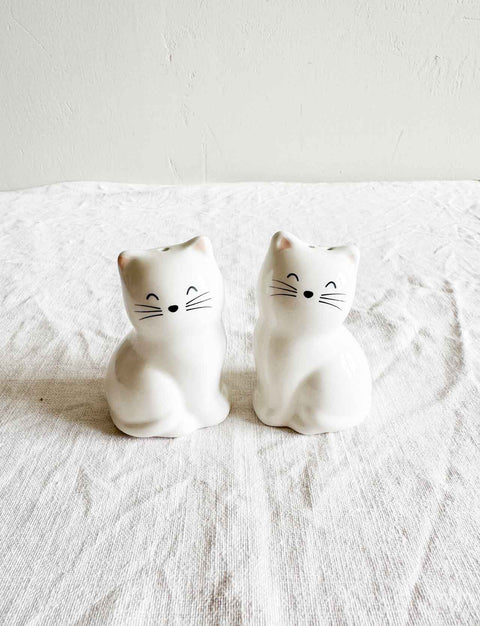 Salière Poivrière - Chat