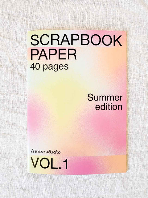 Scrapbook paper vol 1 Summer ed