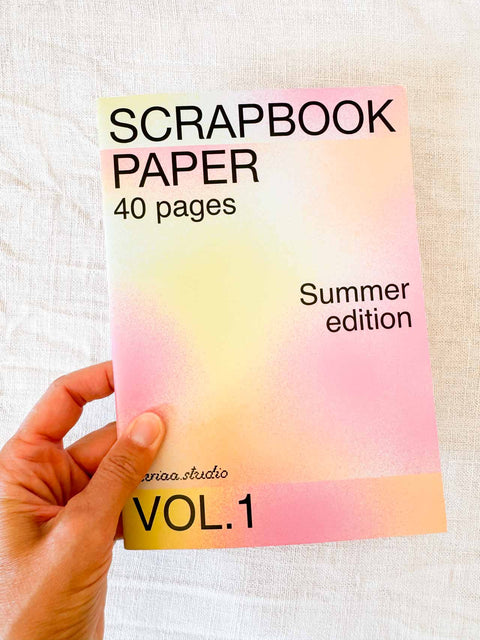 Scrapbook paper vol 1 Summer ed